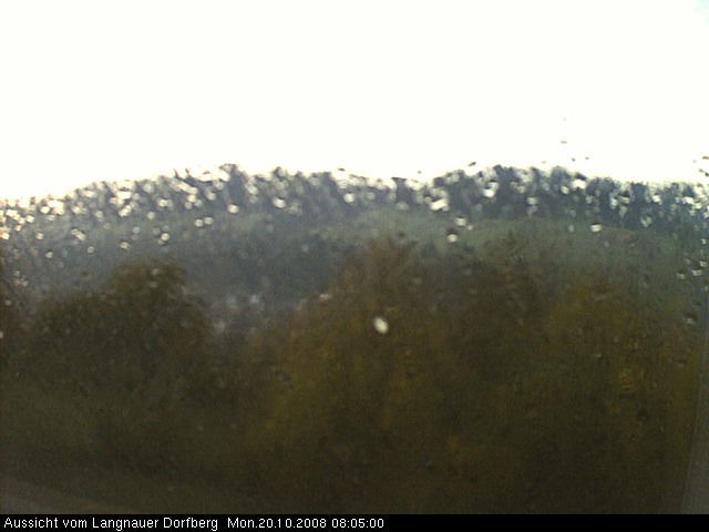 Webcam-Bild: Aussicht vom Dorfberg in Langnau 20081020-080500