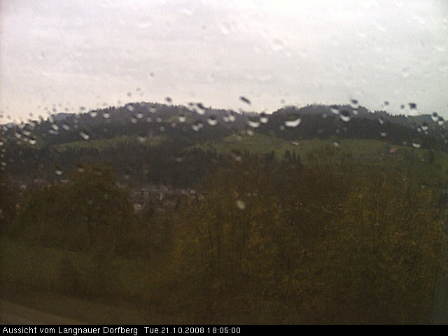 Webcam-Bild: Aussicht vom Dorfberg in Langnau 20081021-180500