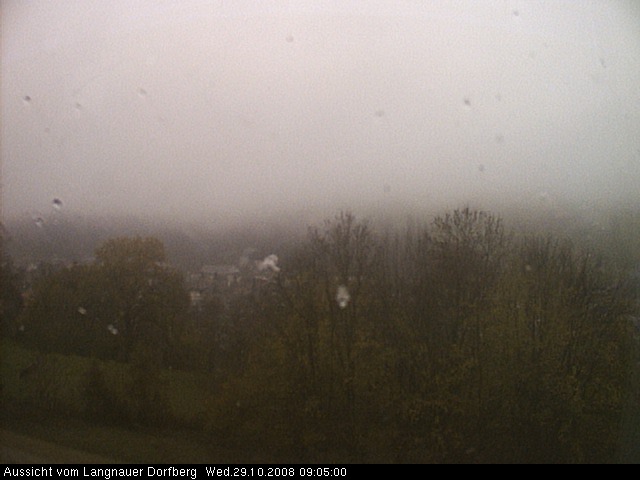 Webcam-Bild: Aussicht vom Dorfberg in Langnau 20081029-090500