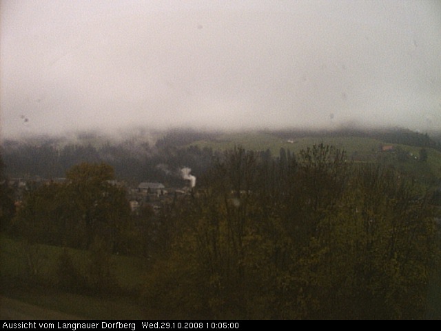 Webcam-Bild: Aussicht vom Dorfberg in Langnau 20081029-100500