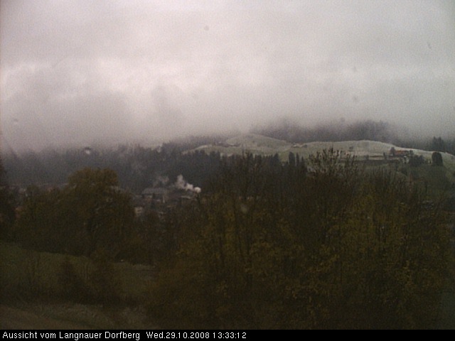 Webcam-Bild: Aussicht vom Dorfberg in Langnau 20081029-133312