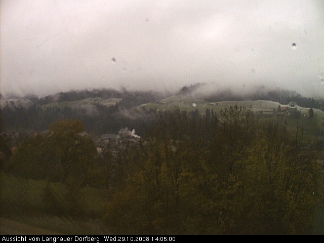 Webcam-Bild: Aussicht vom Dorfberg in Langnau 20081029-140500