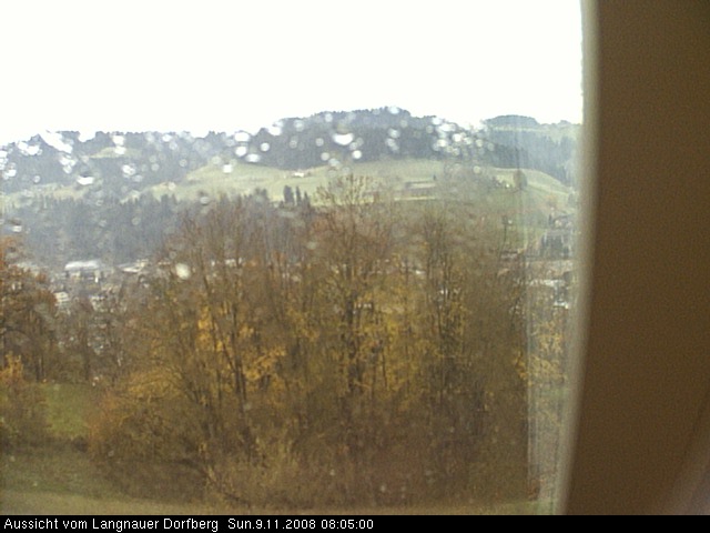 Webcam-Bild: Aussicht vom Dorfberg in Langnau 20081109-080500