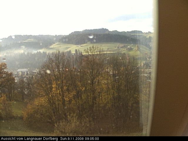 Webcam-Bild: Aussicht vom Dorfberg in Langnau 20081109-090500