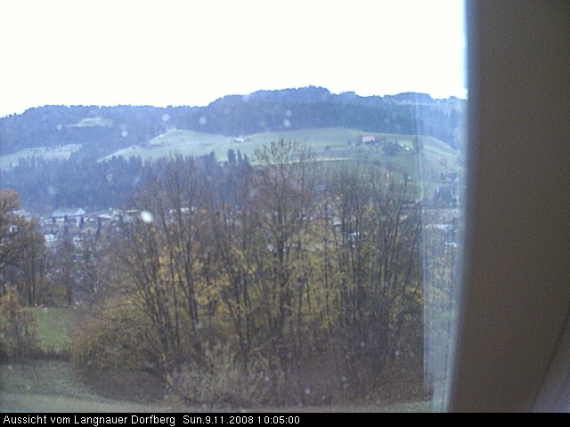 Webcam-Bild: Aussicht vom Dorfberg in Langnau 20081109-100500