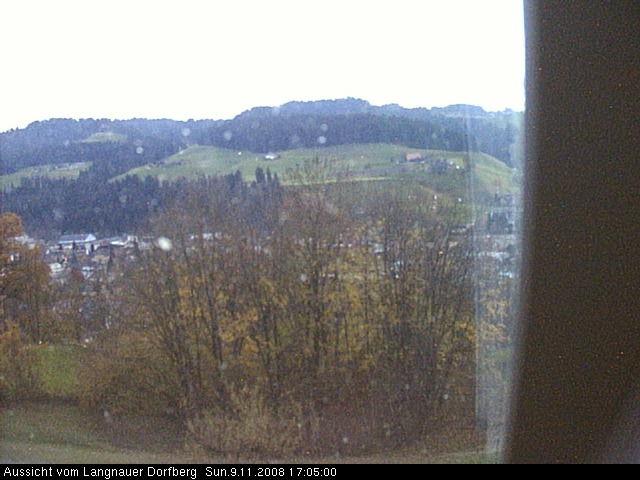 Webcam-Bild: Aussicht vom Dorfberg in Langnau 20081109-170500