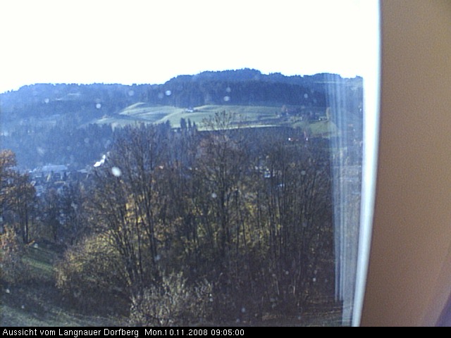 Webcam-Bild: Aussicht vom Dorfberg in Langnau 20081110-090500