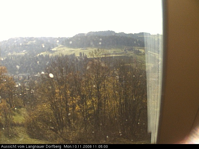 Webcam-Bild: Aussicht vom Dorfberg in Langnau 20081110-110500