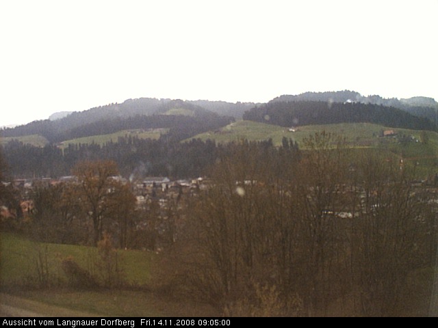 Webcam-Bild: Aussicht vom Dorfberg in Langnau 20081114-090500
