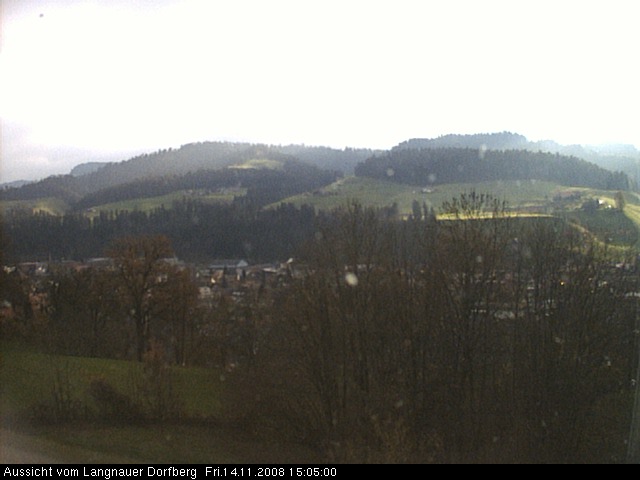 Webcam-Bild: Aussicht vom Dorfberg in Langnau 20081114-150500