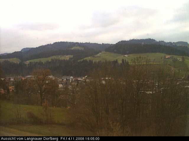 Webcam-Bild: Aussicht vom Dorfberg in Langnau 20081114-160500