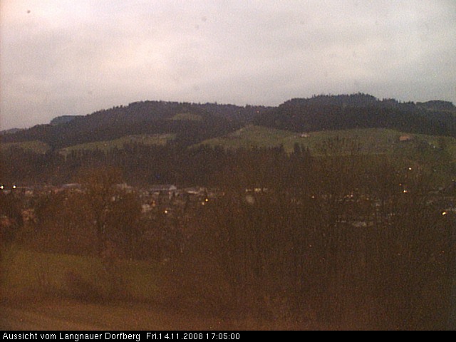 Webcam-Bild: Aussicht vom Dorfberg in Langnau 20081114-170500