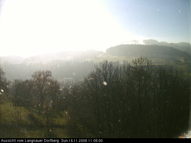 Webcam-Bild: Aussicht vom Dorfberg in Langnau 20081116-110500