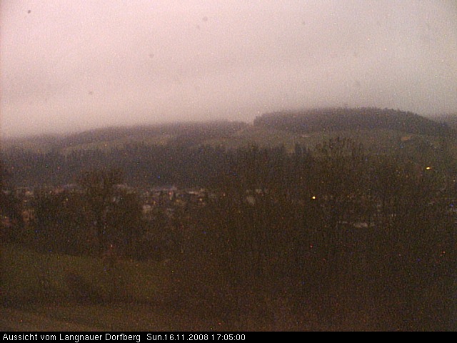 Webcam-Bild: Aussicht vom Dorfberg in Langnau 20081116-170500
