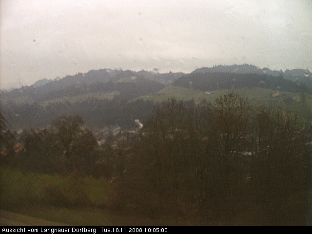 Webcam-Bild: Aussicht vom Dorfberg in Langnau 20081118-100500