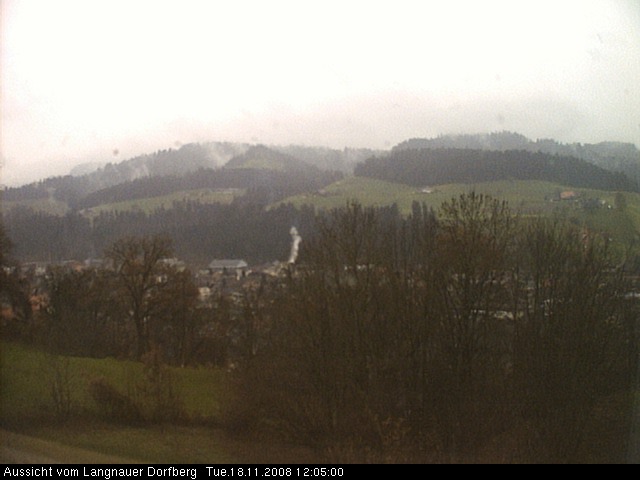 Webcam-Bild: Aussicht vom Dorfberg in Langnau 20081118-120500