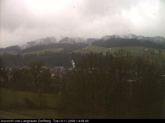 Webcam-Bild: Aussicht vom Dorfberg in Langnau 20081118-140500