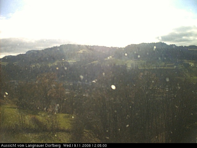 Webcam-Bild: Aussicht vom Dorfberg in Langnau 20081119-120500