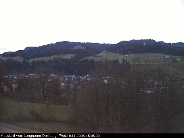 Webcam-Bild: Aussicht vom Dorfberg in Langnau 20081119-150500