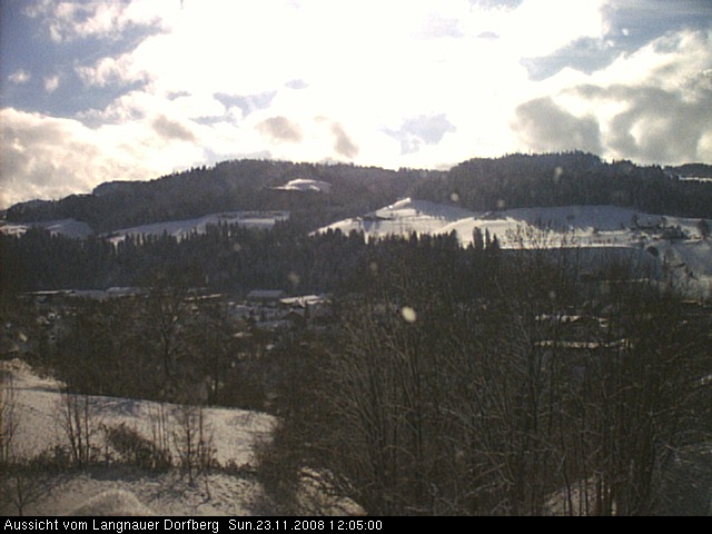 Webcam-Bild: Aussicht vom Dorfberg in Langnau 20081123-120500