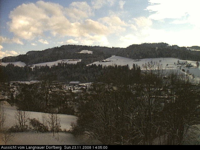 Webcam-Bild: Aussicht vom Dorfberg in Langnau 20081123-140500