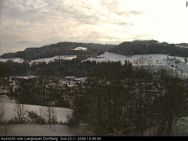 Webcam-Bild: Aussicht vom Dorfberg in Langnau 20081123-150500