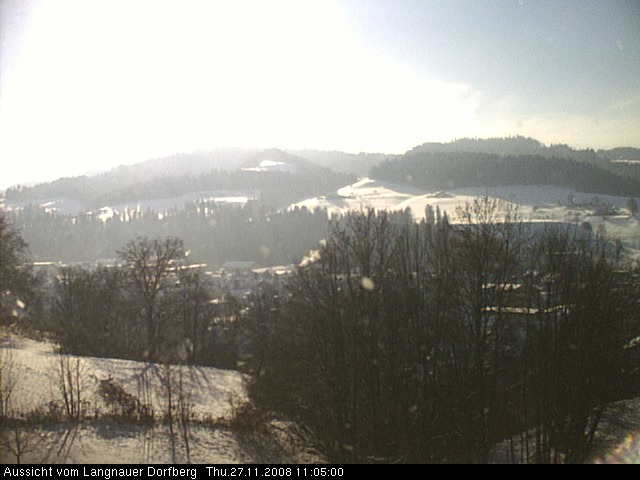 Webcam-Bild: Aussicht vom Dorfberg in Langnau 20081127-110500