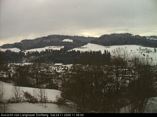Webcam-Bild: Aussicht vom Dorfberg in Langnau 20081129-110500
