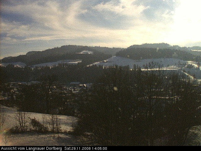 Webcam-Bild: Aussicht vom Dorfberg in Langnau 20081129-140500