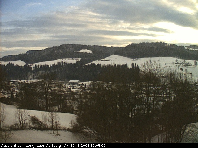 Webcam-Bild: Aussicht vom Dorfberg in Langnau 20081129-160500
