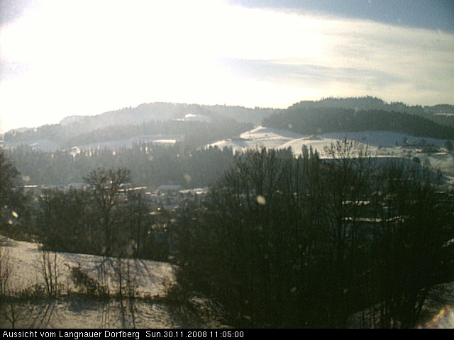 Webcam-Bild: Aussicht vom Dorfberg in Langnau 20081130-110500