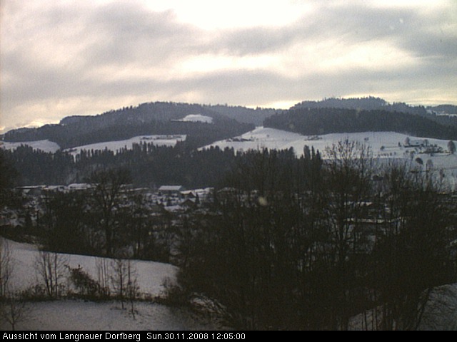Webcam-Bild: Aussicht vom Dorfberg in Langnau 20081130-120500