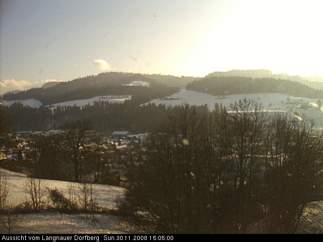 Webcam-Bild: Aussicht vom Dorfberg in Langnau 20081130-150500