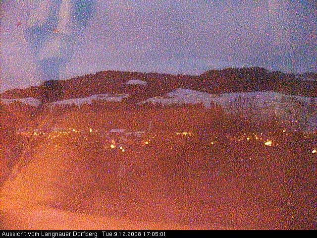 Webcam-Bild: Aussicht vom Dorfberg in Langnau 20081209-170500