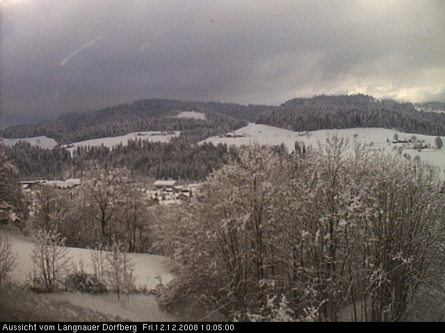 Webcam-Bild: Aussicht vom Dorfberg in Langnau 20081212-100500