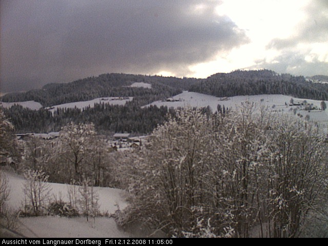 Webcam-Bild: Aussicht vom Dorfberg in Langnau 20081212-110500
