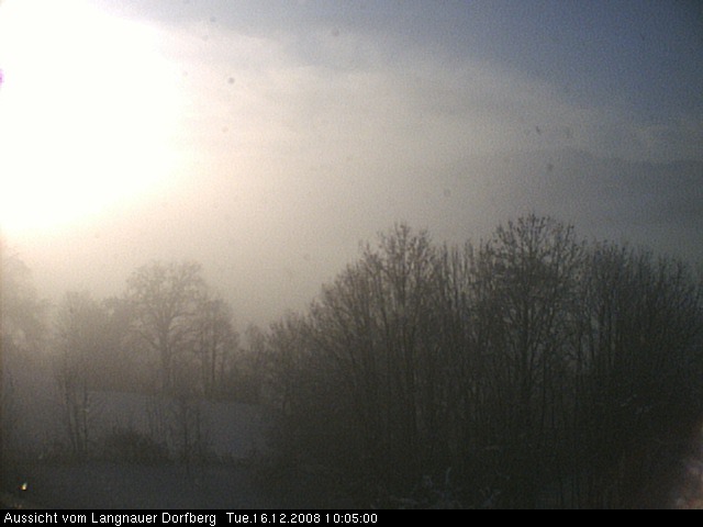 Webcam-Bild: Aussicht vom Dorfberg in Langnau 20081216-100500