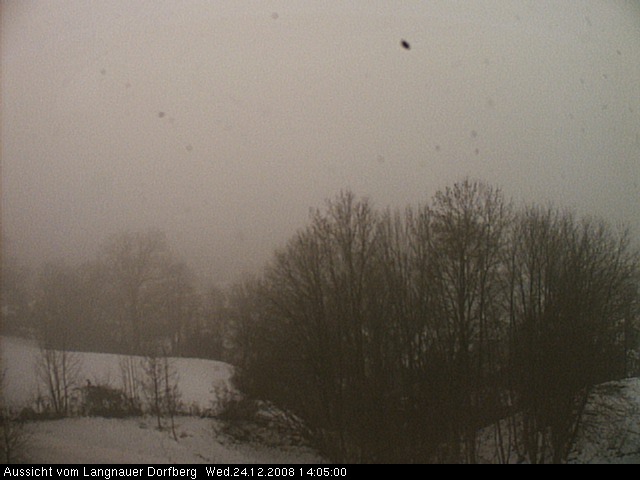 Webcam-Bild: Aussicht vom Dorfberg in Langnau 20081224-140500