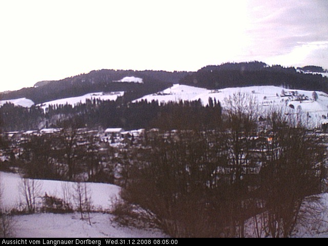 Webcam-Bild: Aussicht vom Dorfberg in Langnau 20081231-080500