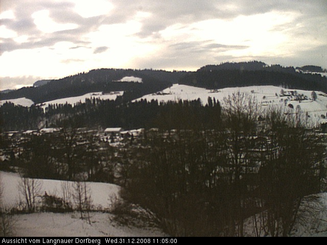 Webcam-Bild: Aussicht vom Dorfberg in Langnau 20081231-110500