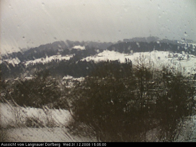 Webcam-Bild: Aussicht vom Dorfberg in Langnau 20081231-150500