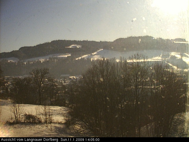 Webcam-Bild: Aussicht vom Dorfberg in Langnau 20090111-140500