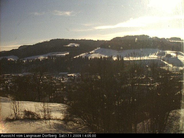 Webcam-Bild: Aussicht vom Dorfberg in Langnau 20090117-140500