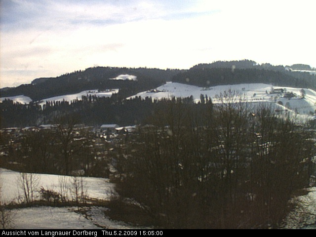 Webcam-Bild: Aussicht vom Dorfberg in Langnau 20090205-150500