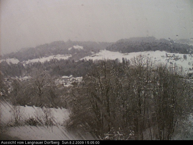 Webcam-Bild: Aussicht vom Dorfberg in Langnau 20090208-150500