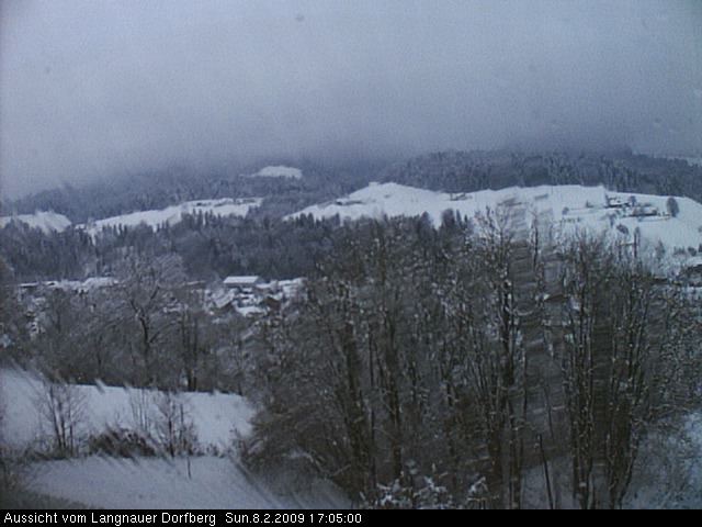 Webcam-Bild: Aussicht vom Dorfberg in Langnau 20090208-170500