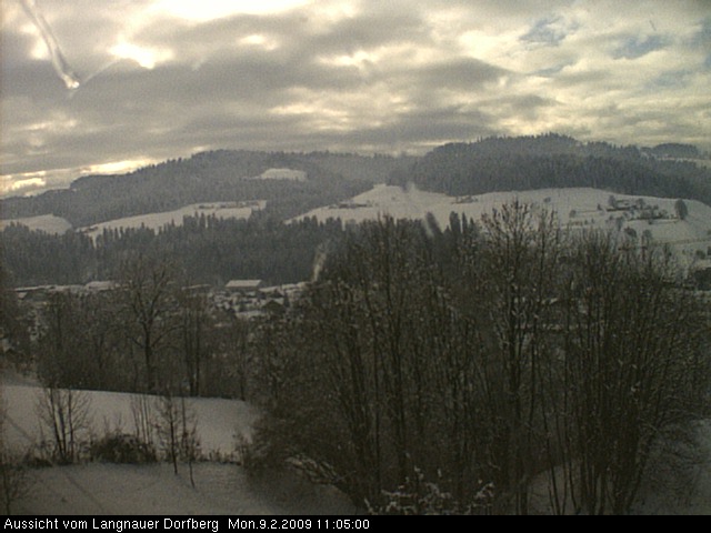 Webcam-Bild: Aussicht vom Dorfberg in Langnau 20090209-110500