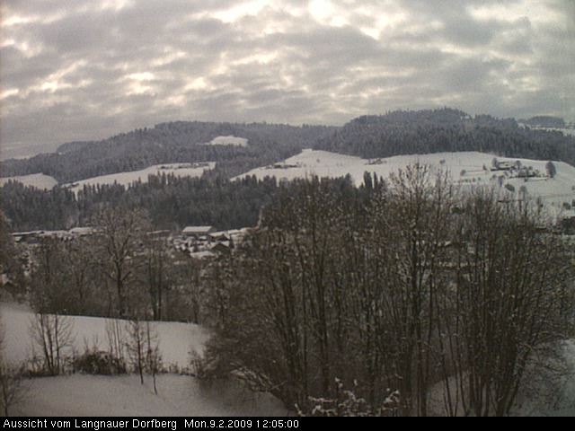 Webcam-Bild: Aussicht vom Dorfberg in Langnau 20090209-120500