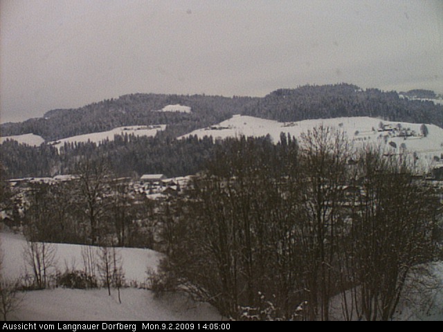 Webcam-Bild: Aussicht vom Dorfberg in Langnau 20090209-140500