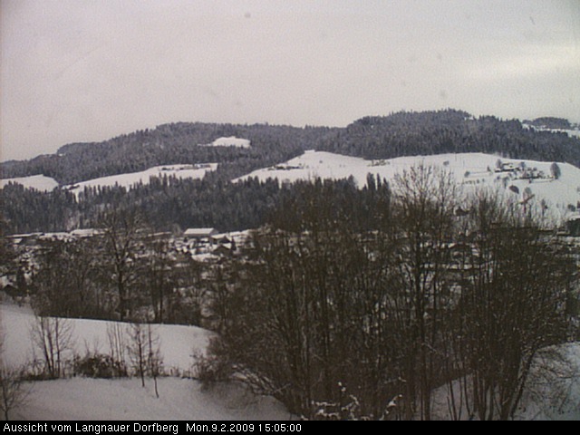 Webcam-Bild: Aussicht vom Dorfberg in Langnau 20090209-150500